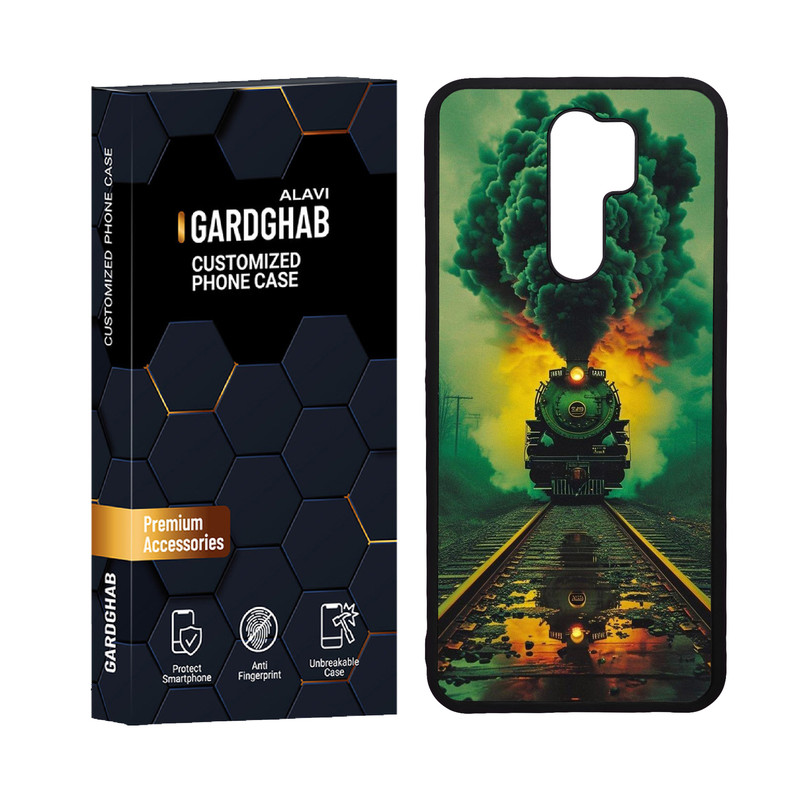 کاور گارد قاب علوی مدل دورژله ای هنری مناسب برای گوشی موبایل شیائومی Redmi 9 / Redmi 9 Prime