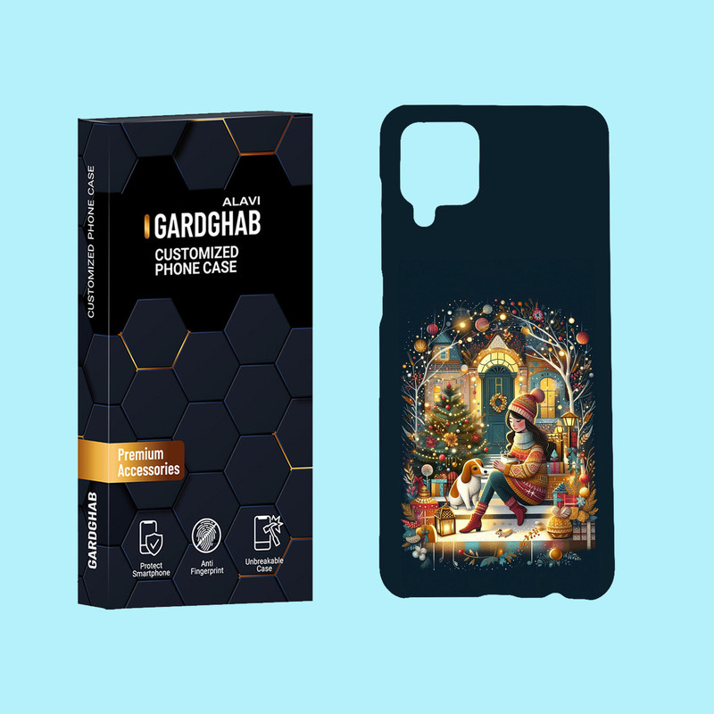 کاور گارد قاب علوی مدل هنری مناسب برای گوشی موبایل سامسونگ Galaxy A12