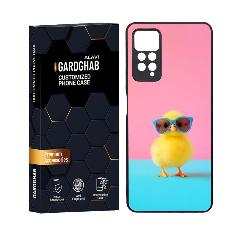 کاور گارد قاب علوی مدل دورژله ای فانتزی مناسب برای گوشی موبایل شیائومی Redmi Note 12 Pro 4G