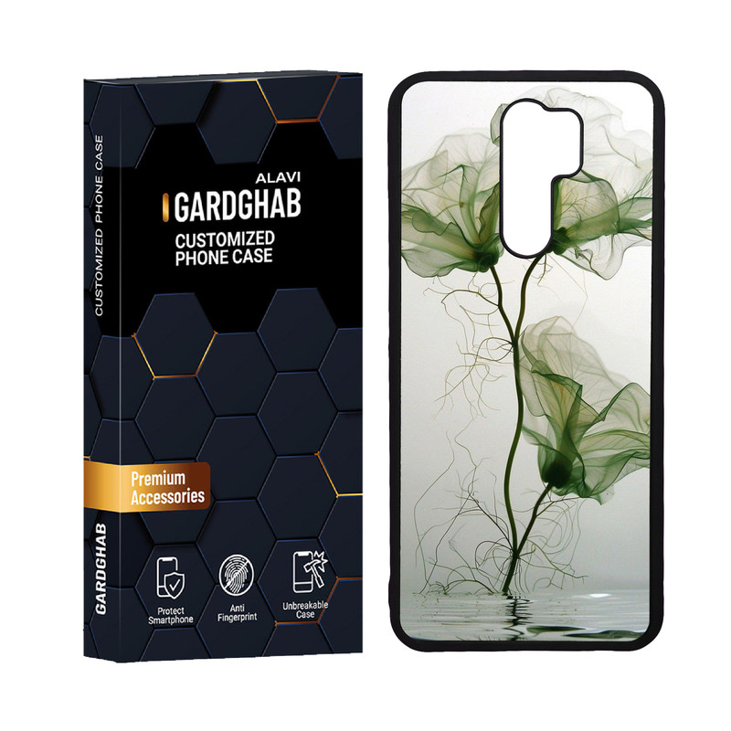 کاور گارد قاب علوی مدل دورژله ای هنری مناسب برای گوشی موبایل شیائومی Redmi 9 / Redmi 9 Prime