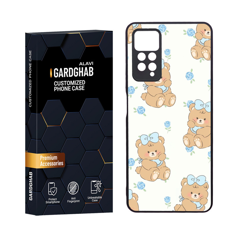 کاور گارد قاب مدل دور ژله ای فانتزی مناسب برای گوشی موبایل شیائومی Redmi Note 12 Pro 4G
