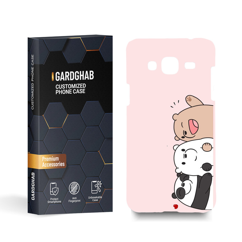 کاور گارد قاب مدل بچگانه مناسب برای گوشی موبایل سامسونگ Galaxy J3 2015
