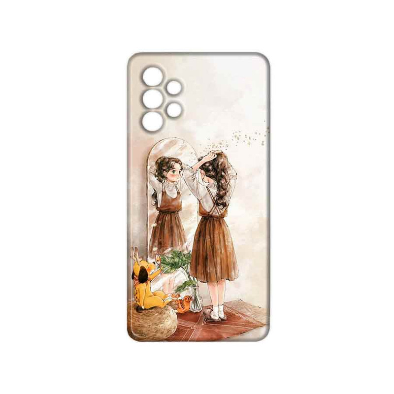 کاور مدل دخترانه کد 185 مناسب برای گوشی موبایل سامسونگ galaxy A32 4g