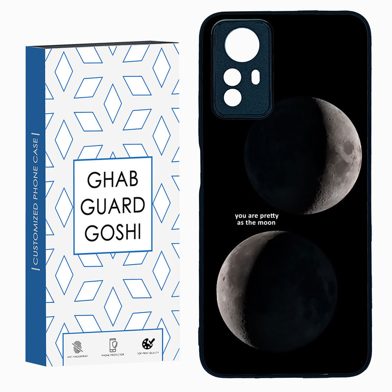 کاور قاب گارد گوشی طرح ماه کد TPU-078 مناسب برای گوشی موبایل شیائومی Redmi Note 12s