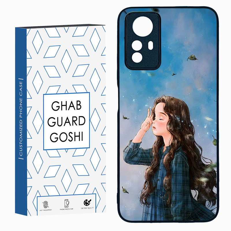 کاور قاب گارد گوشی طرح دخترانه کد TPU-037 مناسب برای گوشی موبایل شیائومی Redmi Note 12s