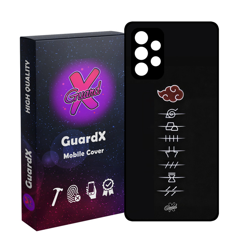 کاور گارد ایکس طرح Naruto Anime مدل Glass10586 مناسب برای گوشی موبایل سامسونگ Galaxy A52/A52S
