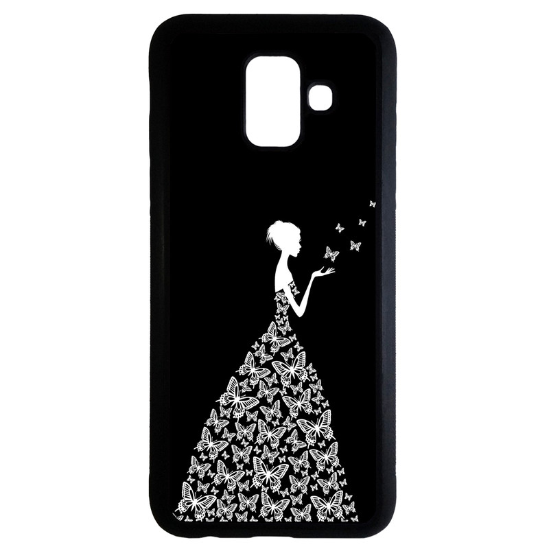 کاور طرح دخترانه کد 9550 مناسب برای گوشی موبایل سامسونگ galaxy j6 2018