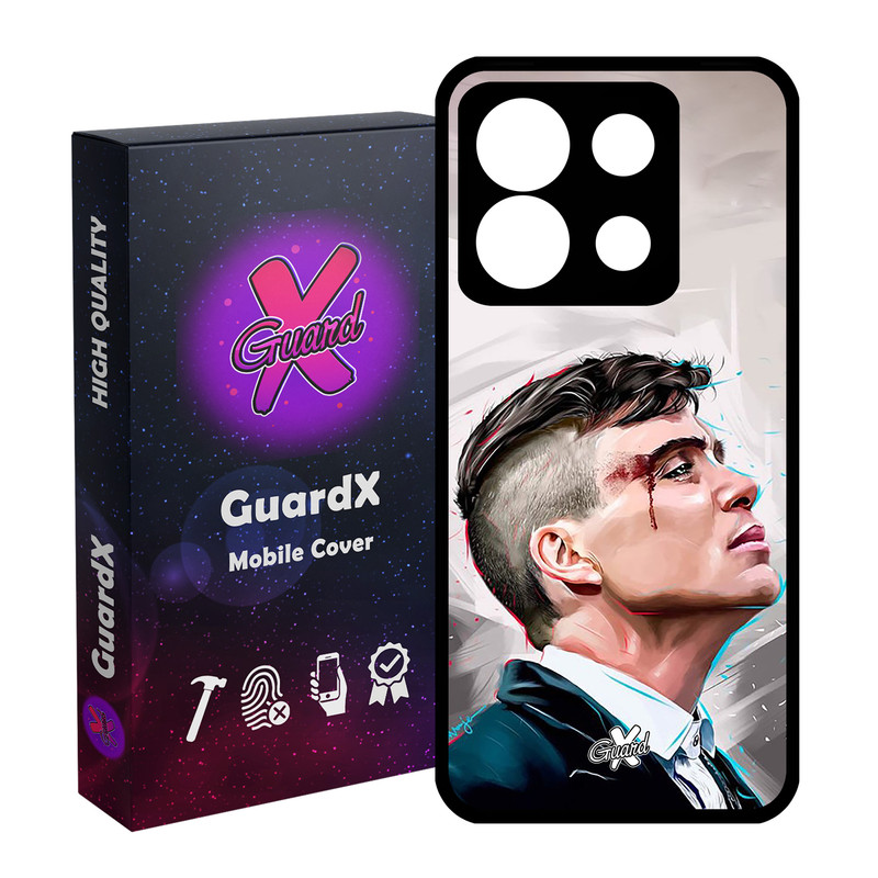 کاور گارد ایکس طرح Peaky Blinders مدل Glass10032 مناسب برای گوشی موبایل شیائومی Redmi Note 13 5G