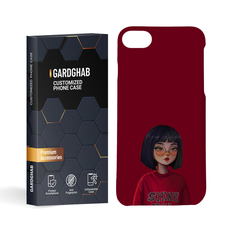 کاور گارد قاب مدل دخترانه مناسب برای گوشی موبایل اپل iphone 7 / 8 / SE 2020
