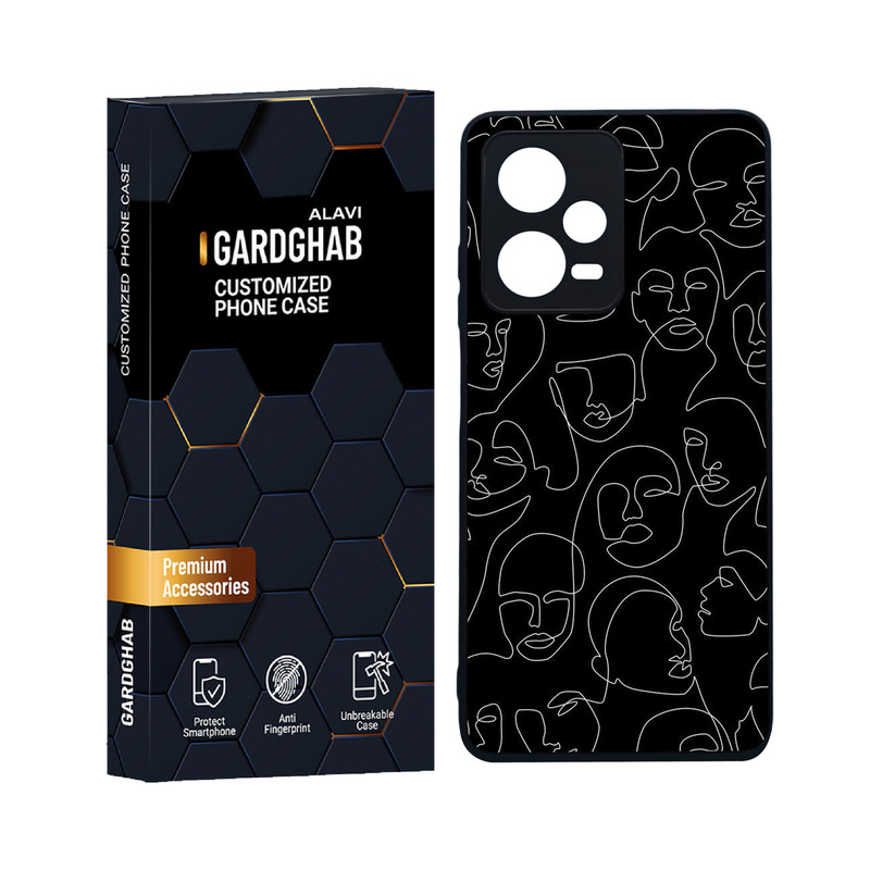 کاور گارد قاب علوی مدل دورژله ای ساده و مینیمال مناسب برای گوشی موبایل شیائومی Redmi Note 12 Pro 5G