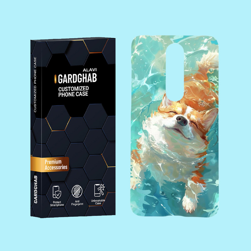 کاور گارد قاب علوی مدل حیوانات مناسب برای گوشی موبایل نوکیا 5.1 Plus