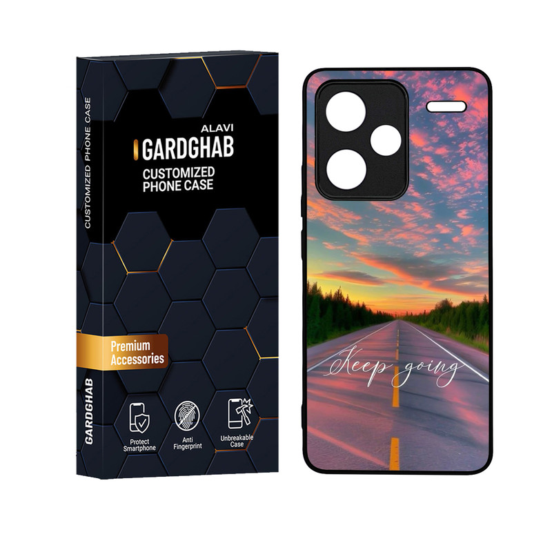 کاور گارد قاب علوی مدل دور ژله ای مناسب برای گوشی موبایل شیائومی Redmi Note 13 Pro Plus 5G
