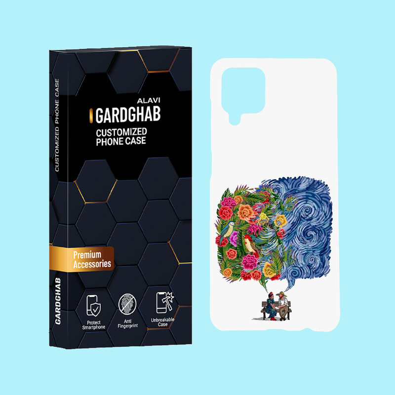 کاور گارد قاب علوی مدل هنری مناسب برای گوشی موبایل سامسونگ Galaxy A12