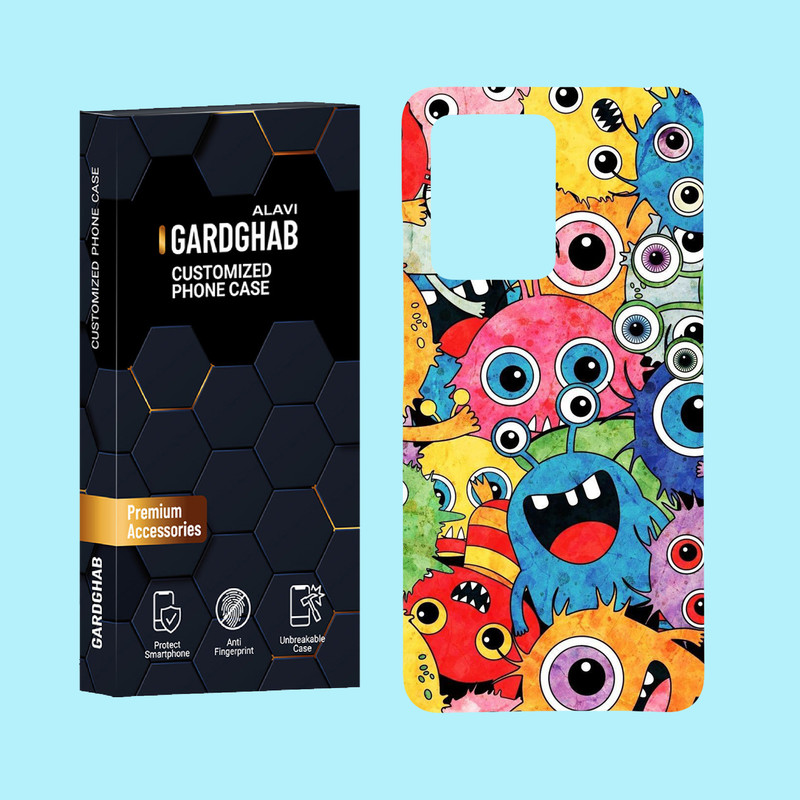 کاور گارد قاب علوی مدل کارتنی وانیمه مناسب برای گوشی موبایل شیائومی Redmi Note 12 Pro Plus 5G
