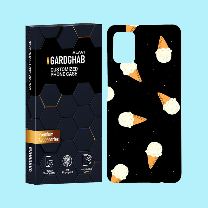 کاور گارد قاب علوی مدل پترن فانتزی مناسب برای گوشی موبایل سامسونگ Galaxy A51 4G