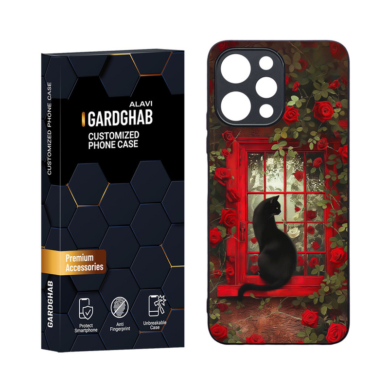 کاور گارد قاب مدل دورژله ای دخترانه مناسب برای گوشی موبایل شیائومی Redmi 12 4G / 5G
