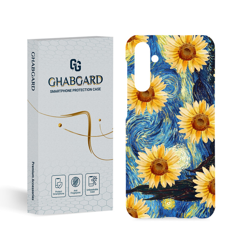 کاور قاب گارد مدل گل مناسب برای گوشی موبایل سامسونگ  Galaxy M34 5G